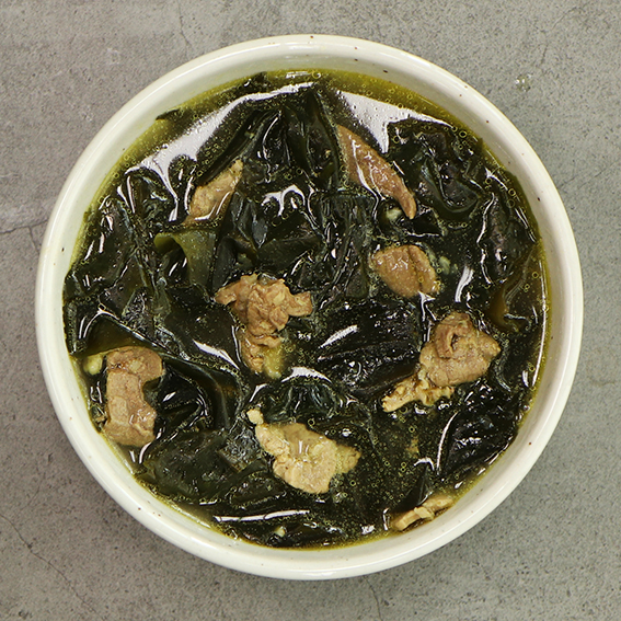 건새우우거지된장국